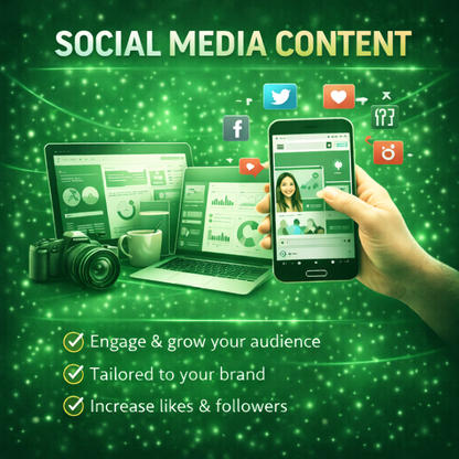 Social Media Content - SR Solutions
